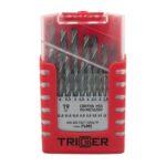 Набор сверл по металлу Trigger 74343 P6M5 1-10 мм (набор 19 шт.)