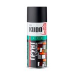 Грунт аэрозольный алкидный универсальный Kudo KU-2003 чёрный (0,52 л)