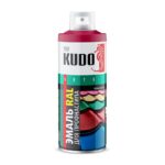 Эмаль аэрозольная Kudo KU-09003R RAL 9003 сигнальный белый (0,52 л)