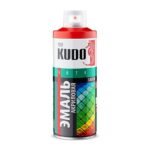 Эмаль аэрозольная Kudo KU-0A6005 satin RAL 6005 темно-зелёная (0,52 л)