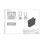 Пескоуловитель с корзиной Standartpark Basic DN100, 500х156х400 мм, пластик 8080-М