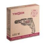 Дрель сетевая Trigger 20016, 0-2500 об/мин, 10 мм, 450 Вт — изображение 10