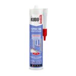 Герметик силиконовый Kudo KSK 100 универсальный, прозрачный (0,28 л)