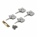 Коробка дверная Olovi, двупол., серая, с/ф (М12,4 1222х2084 мм) — изображение 2