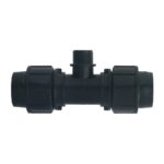 Тройник Spektr компрессионный, комбинир. PN16 НР 32х3/4"