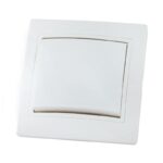 Выключатель в рамку с/у Таймыр SQ1814-0001, 1 клавиша, 10А, 230В, IP20