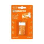 Батарейка алкалиновый тип 6LR61/Крона, 9 В