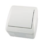 Выключатель о/у Селигер SQ1818-0001, 1 клавиша, 10А, 230В, IP44