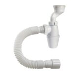 Сифон для писсуара Orio Р-31009, 1 1/4"х40мм, две манжеты, гибкая труба