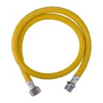 Подводка гибкая д/газа Aqualink, желтая, 1/2" В/Н, 2000 мм