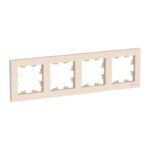 Рамка Atlasdesign SE ATN000204, 4-х постовая, универсальная, IP20
