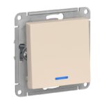 Выключатель Atlasdesign SE ATN000213, 1 клавиша, с/инд, 10А, IP20