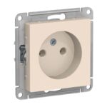 Розетка Atlasdesign SE ATN000241, 1 гнездо, б/з, 16А, IP20