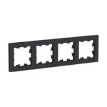 Рамка Atlasdesign SE ATN001004, 4-х постовая, универсальная, IP20