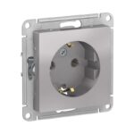 Розетка Atlasdesign SE ATN000343, 1 гнездо, с/з, 16А, IP20