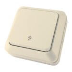Переключатель о/у Ладога SQ1801-0006, б/инд, 10А, 230В, IP20