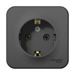 Розетка Atlasdesign Blanca BLNRA010116, 1 гнездо, с/з, 16А, IP20