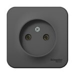 Розетка Atlasdesign Blanca BLNRA000116, 1 гнездо, б/з, 10А, IP20