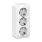 Розетка Atlasdesign Blanca BLNRA010311, 3 гнезда, с/з, 16А, IP20