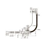 Сифон для ванны Orio А-80089, 1-1/2"х40мм, регулирируемый — изображение 2